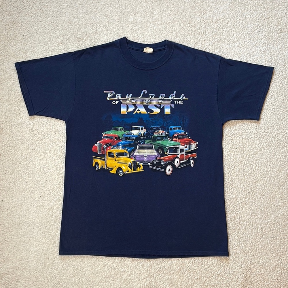 Vintage American Tradition Payloads of the Past V8 Motorhead Car Tee